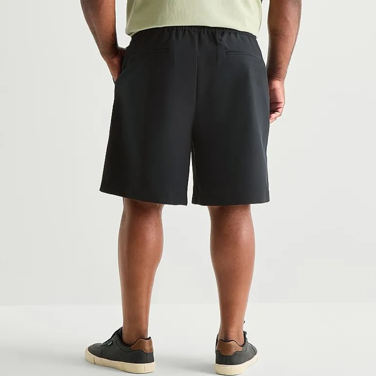 Stylus Mens 9 1/2" Big and Tall Pull-On Short