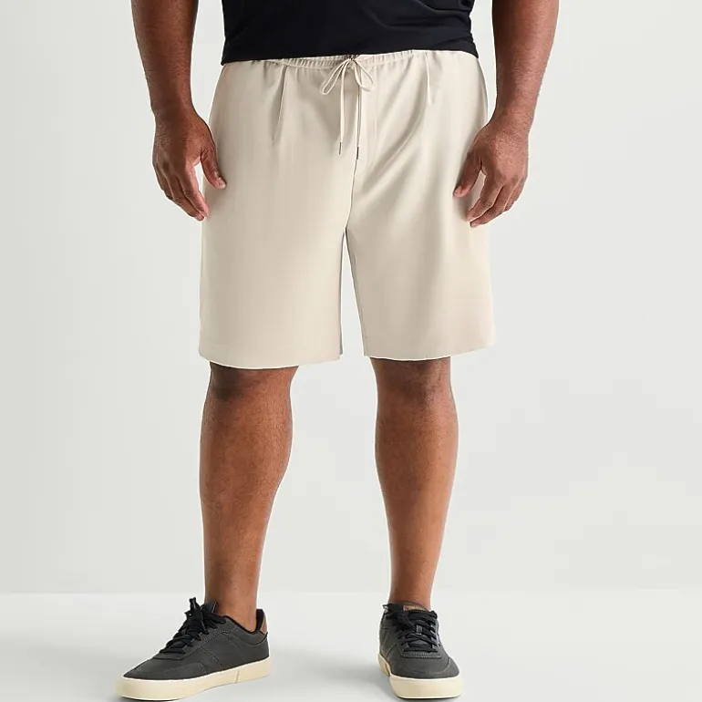 Stylus Mens 9 1/2" Big and Tall Pull-On Short