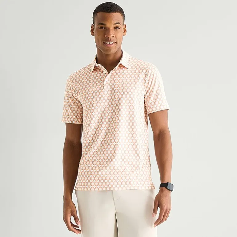 Stylus Mens Fitted Short Sleeve Polo Shirt