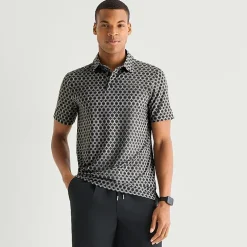 Stylus Mens Fitted Short Sleeve Polo Shirt