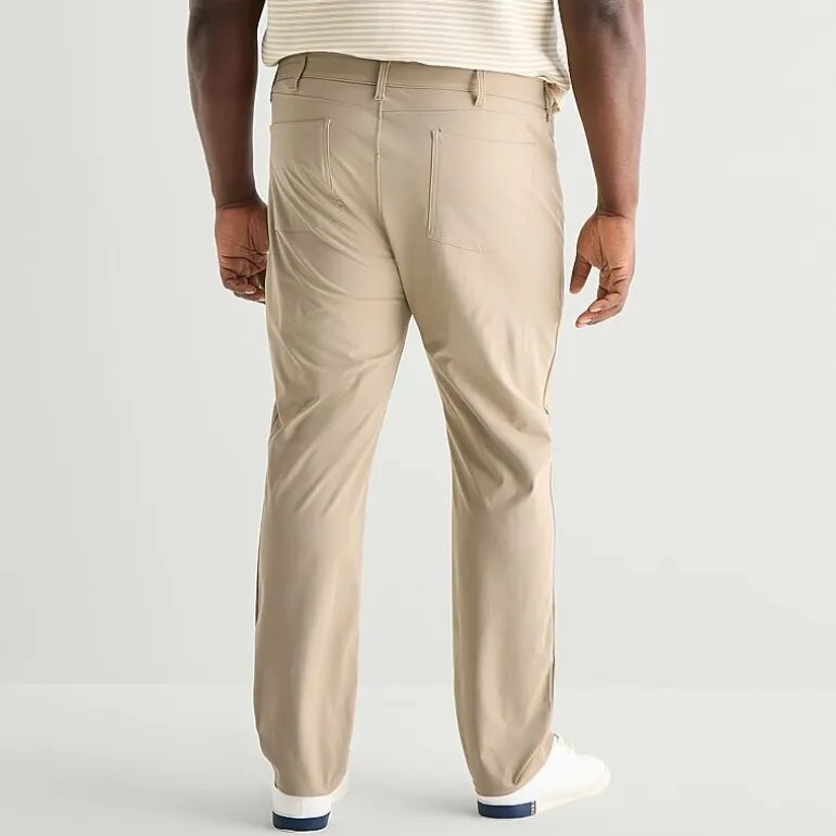 Stylus Mens Regular Fit Big and Tall Flat Front Pant