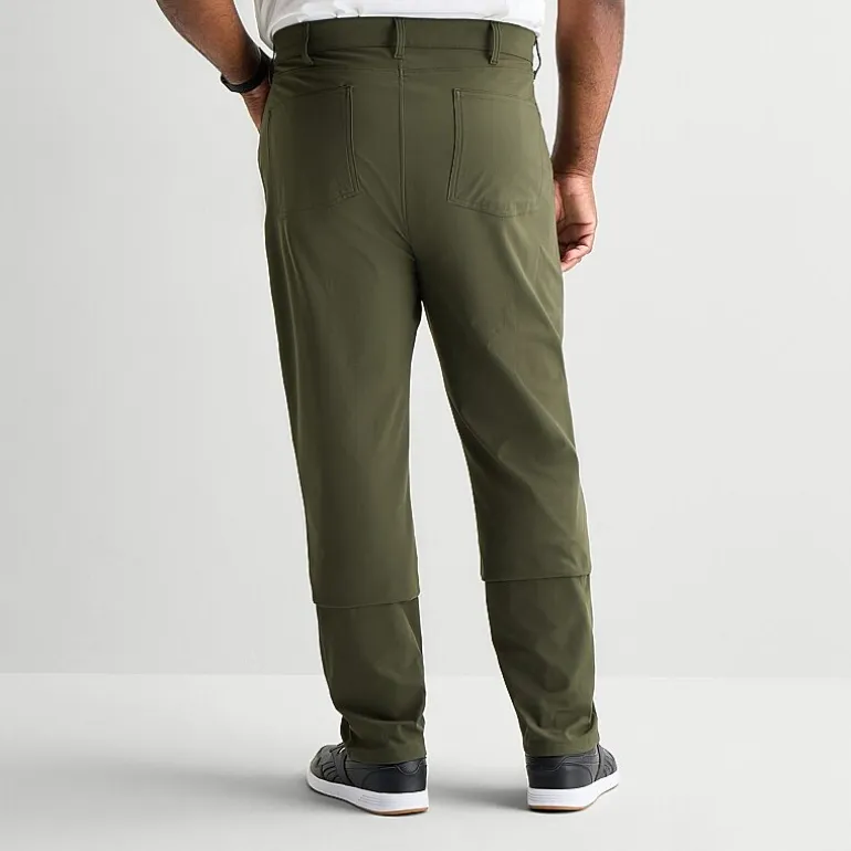 Stylus Mens Regular Fit Big and Tall Flat Front Pant
