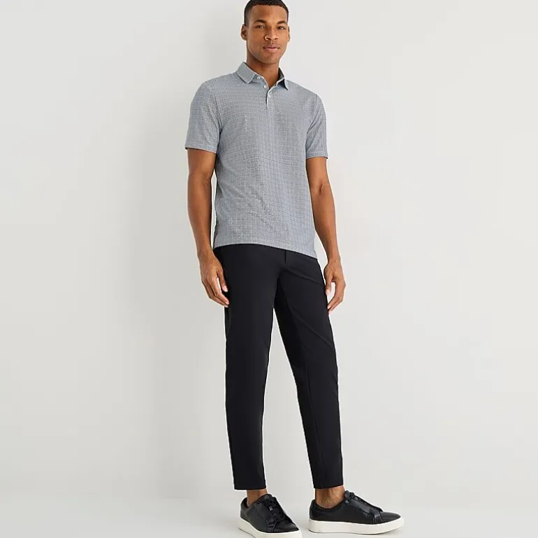 Stylus Mens Regular Fit Short Sleeve Polo Shirt