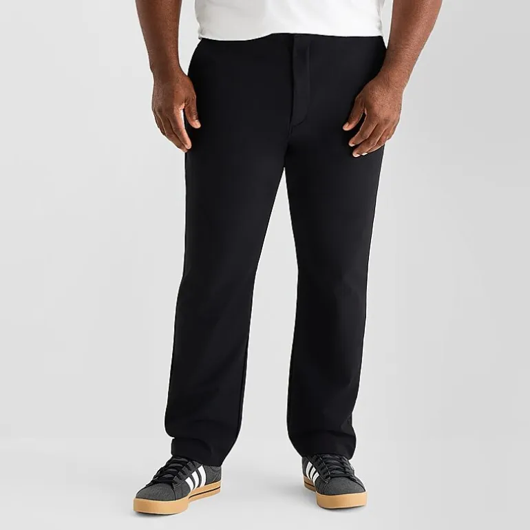 Stylus Mens Slim Fit Big and Tall Flat Front Pant