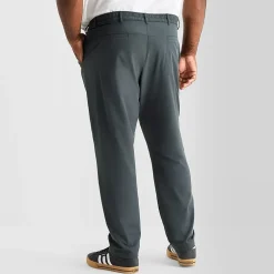 Stylus Mens Slim Fit Big and Tall Flat Front Pant