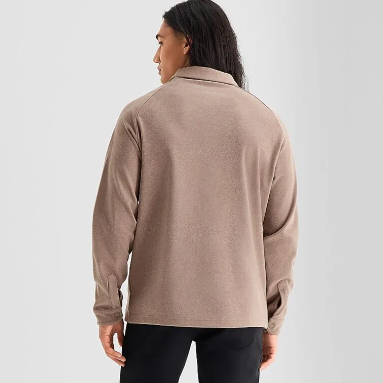 Stylus Raglan Knit Mens Big and Tall Shirt Jacket