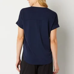 Stylus Womens Crew Neck Short Sleeve T-Shirt