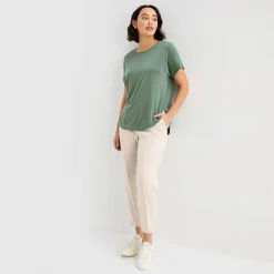 Stylus Womens Crew Neck Short Sleeve T-Shirt