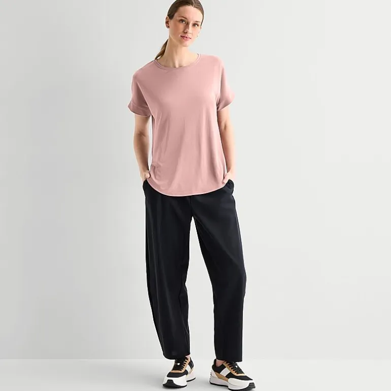 Stylus Womens Crew Neck Short Sleeve T-Shirt