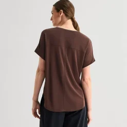 Stylus Womens Crew Neck Short Sleeve T-Shirt