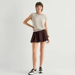 Stylus Womens Crew Neck Sleeveless Pullover Sweater