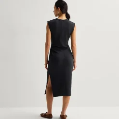 Stylus Womens Crew Neck Sleeveless Sheath Dress