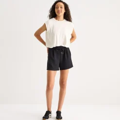 Stylus Womens High Rise Pull-On Short