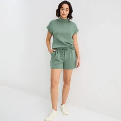 Stylus Womens High Rise Pull-On Short
