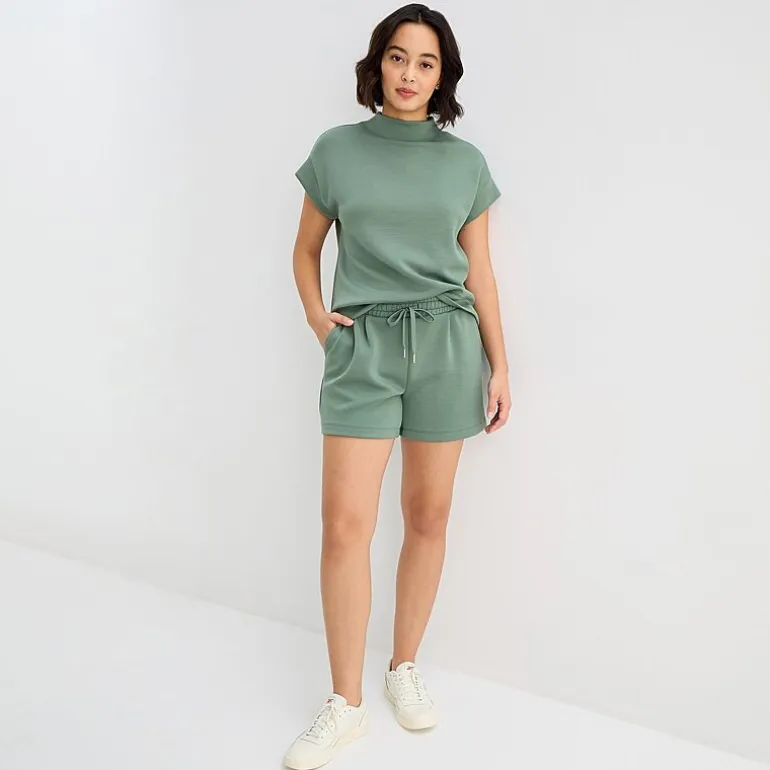 Stylus Womens High Rise Pull-On Short