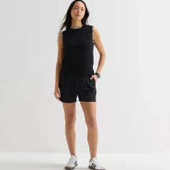 Stylus Womens High Rise Pull-On Short