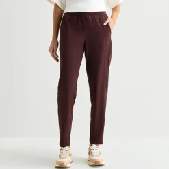 Stylus Womens Slim Mid Rise Jogger Pant