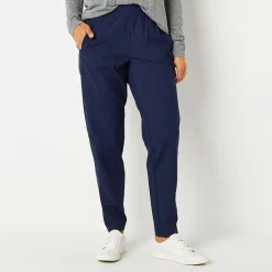 Stylus Womens Slim Mid Rise Jogger Pant