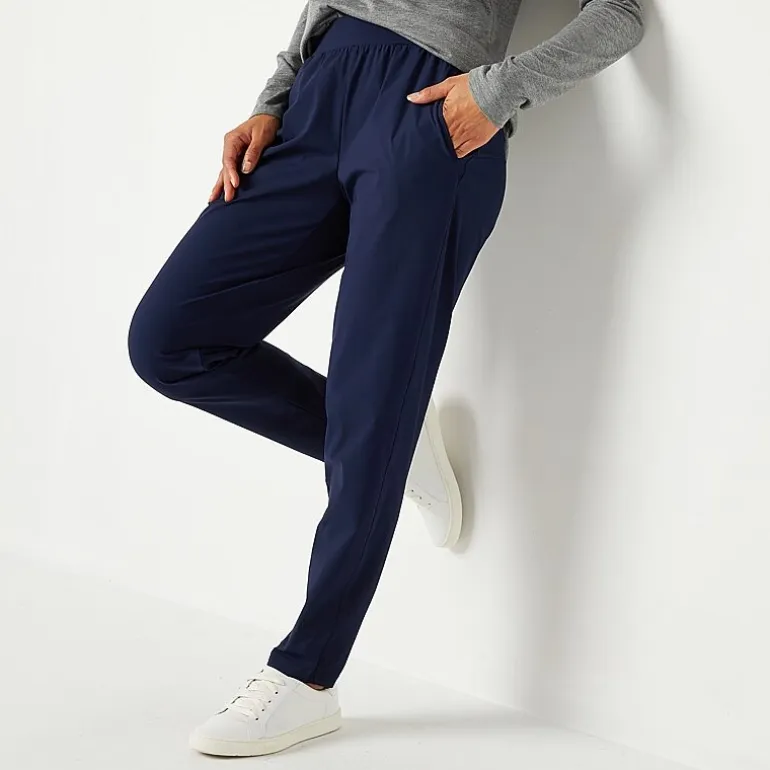 Stylus Womens Slim Mid Rise Jogger Pant