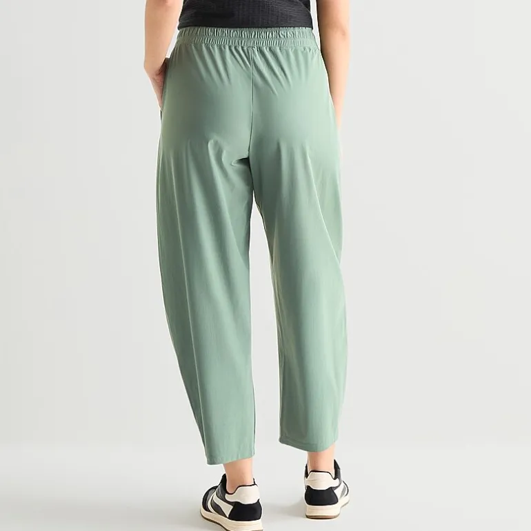 Stylus Womens Wide Leg Mid Rise Pull-On Pant