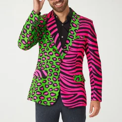 Suitmeister King Of The Jungle Mens Slim Fit Blazer