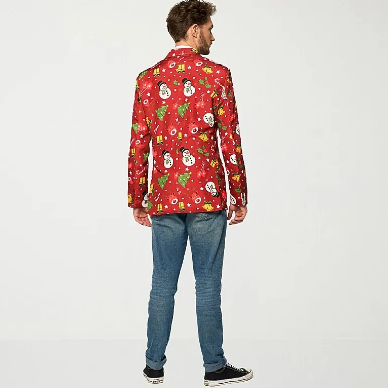 Suitmeister Light Up Christmas Mens Slim Fit Blazer