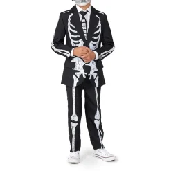 Suitmeister Skeleton Little & Big Kid Boys 3-pc. Suit Set