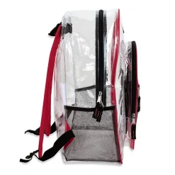 Summit Ridge Delux Clear Backpack With Mesh