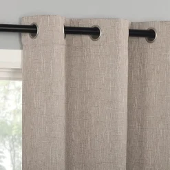 Sun Zero Aldwin Grommet Top Energy Saving 100% Blackout Single Curtain Panel