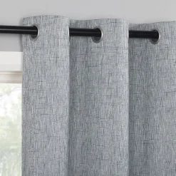 Sun Zero Aldwin Grommet Top Energy Saving 100% Blackout Single Curtain Panel