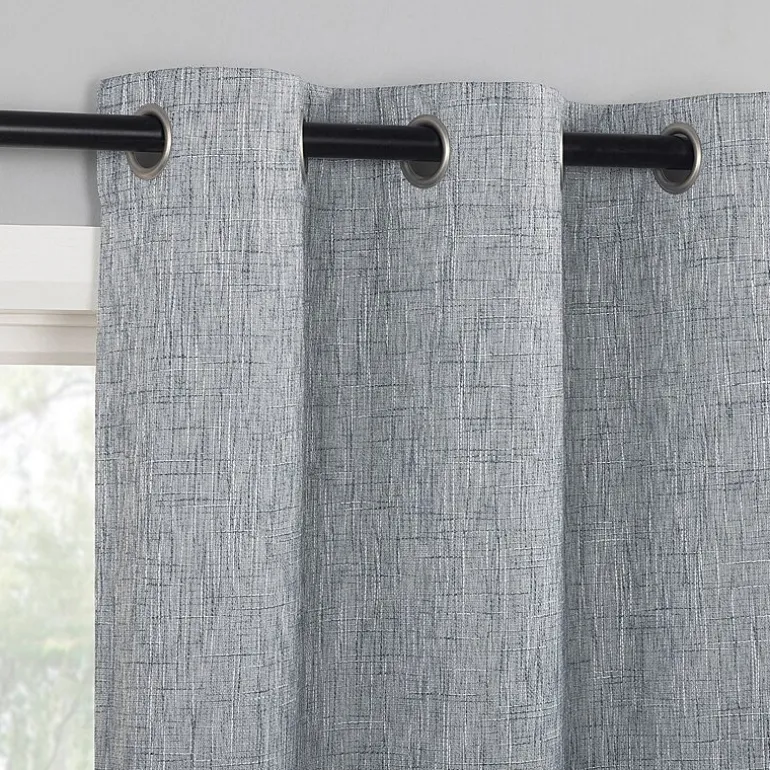 Sun Zero Aldwin Grommet Top Energy Saving 100% Blackout Single Curtain Panel
