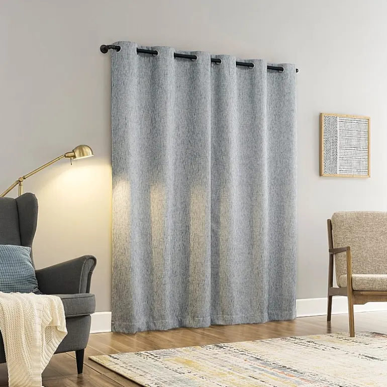 Sun Zero Aldwin Grommet Top Energy Saving 100% Blackout Single Curtain Panel