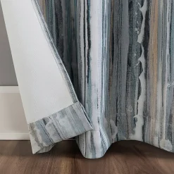 Sun Zero Allegory Abstract Painting Grommet Top Energy Saving Blackout Single Curtain Panel