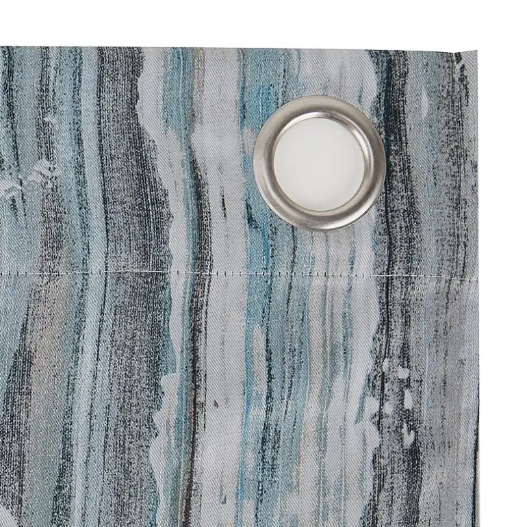 Sun Zero Allegory Abstract Painting Grommet Top Energy Saving Blackout Single Curtain Panel