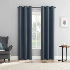 Sun Zero Arbor Print Grommet Top Blackout Set of 4 Curtain Panel