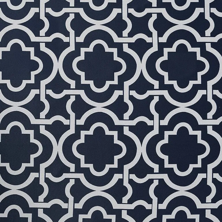 Sun Zero Barnett Trellis Grommet Top Energy Saving Blackout Single Curtain Panel