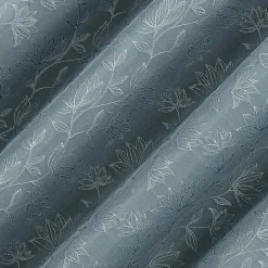 Sun Zero Bronte Floral Rod Pocket Light-Filtering Single Curtain Panel