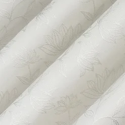 Sun Zero Bronte Floral Rod Pocket Light-Filtering Single Curtain Panel