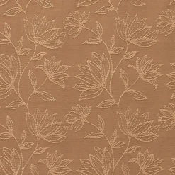 Sun Zero Bronte Floral Rod Pocket Light-Filtering Single Curtain Panel