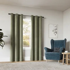 Sun Zero Cascade Grommet Top Blackout Single Curtain Panel