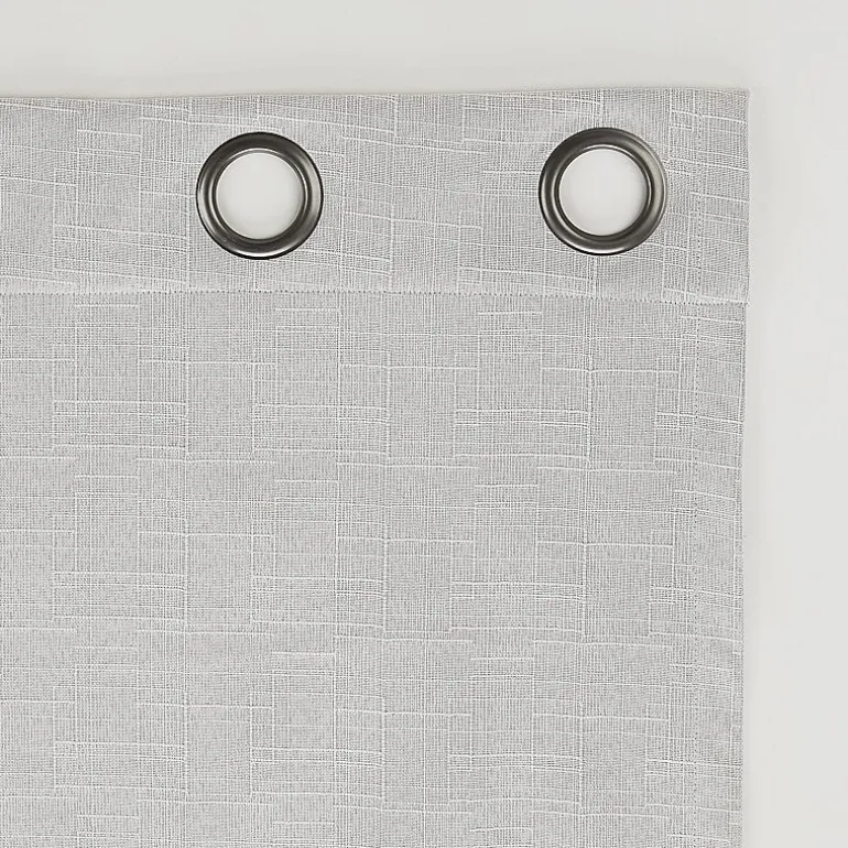 Sun Zero Channing Grommet Top Energy Saving 100% Blackout Single Curtain Panel