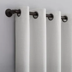 Sun Zero Channing Grommet Top Energy Saving 100% Blackout Single Curtain Panel