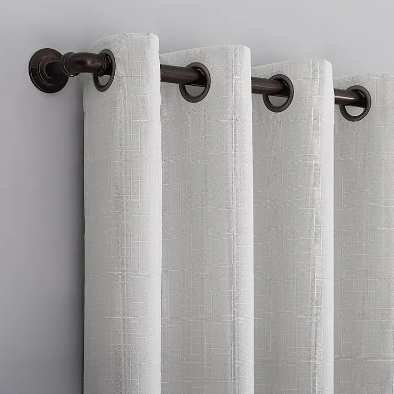 Sun Zero Channing Grommet Top Energy Saving 100% Blackout Single Curtain Panel
