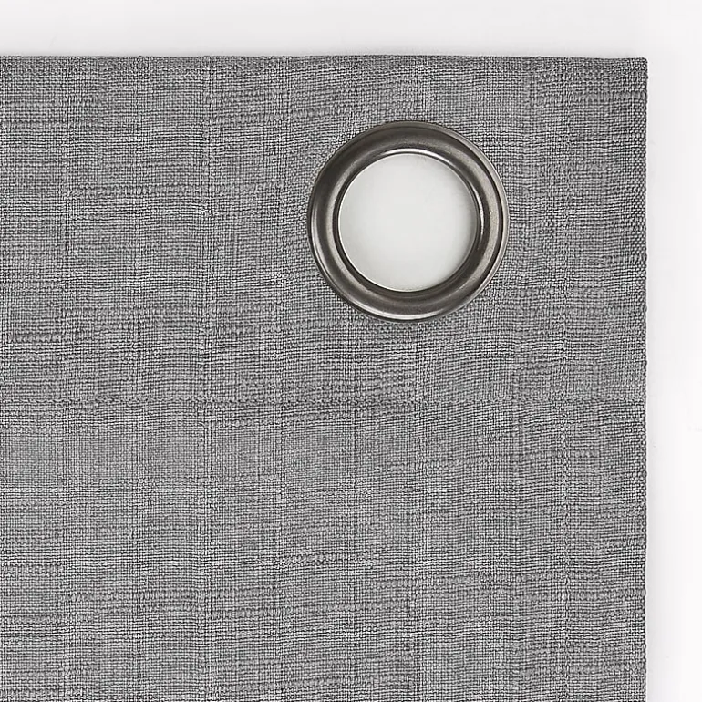 Sun Zero Channing Grommet Top Energy Saving 100% Blackout Single Curtain Panel