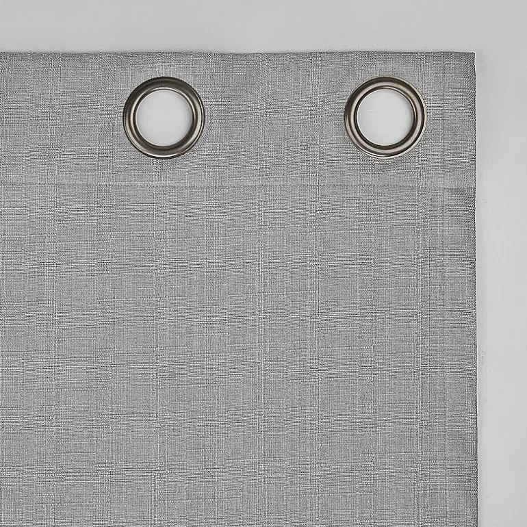 Sun Zero Channing Grommet Top Energy Saving 100% Blackout Single Curtain Panel