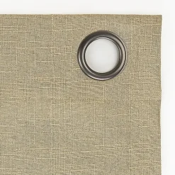 Sun Zero Channing Grommet Top Energy Saving 100% Blackout Single Curtain Panel