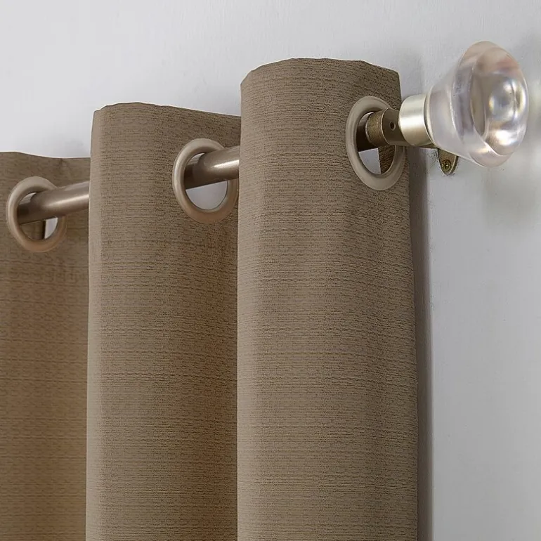 Sun Zero Cooper Grommet Top Energy Saving Light-Filtering Single Curtain Panel
