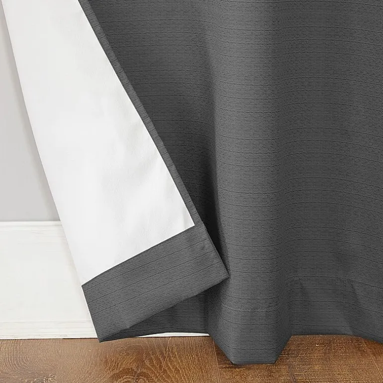 Sun Zero Cooper Grommet Top Energy Saving Light-Filtering Single Curtain Panel