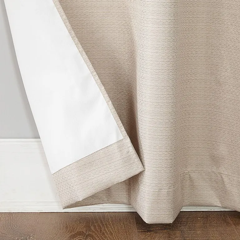 Sun Zero Cooper Grommet Top Energy Saving Light-Filtering Single Curtain Panel
