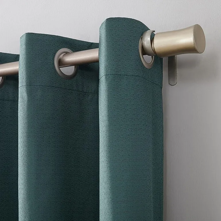 Sun Zero Cooper Grommet Top Energy Saving Light-Filtering Single Curtain Panel